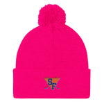 SF FLYER Pom Pom Knit Cap